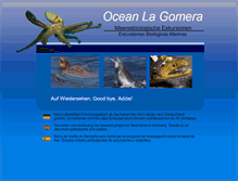 Tablet Screenshot of ocean-la-gomera.com